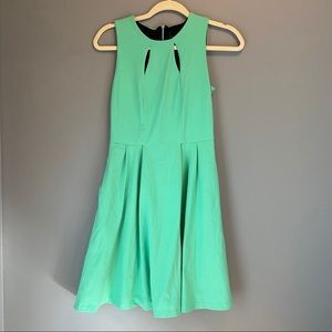 Cynthia Rowley Mint Green Eyelet Cocktail Dress XS